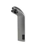 Trek Madone SLR carbon seatpost with color-matched internal seat mast cap, showcasing sleek, aerodynamic bike component design.