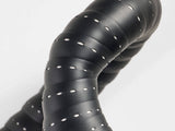 Trek Perf Line handlebar tape set for cycling, showing black and red textured grips on bike handlebars.