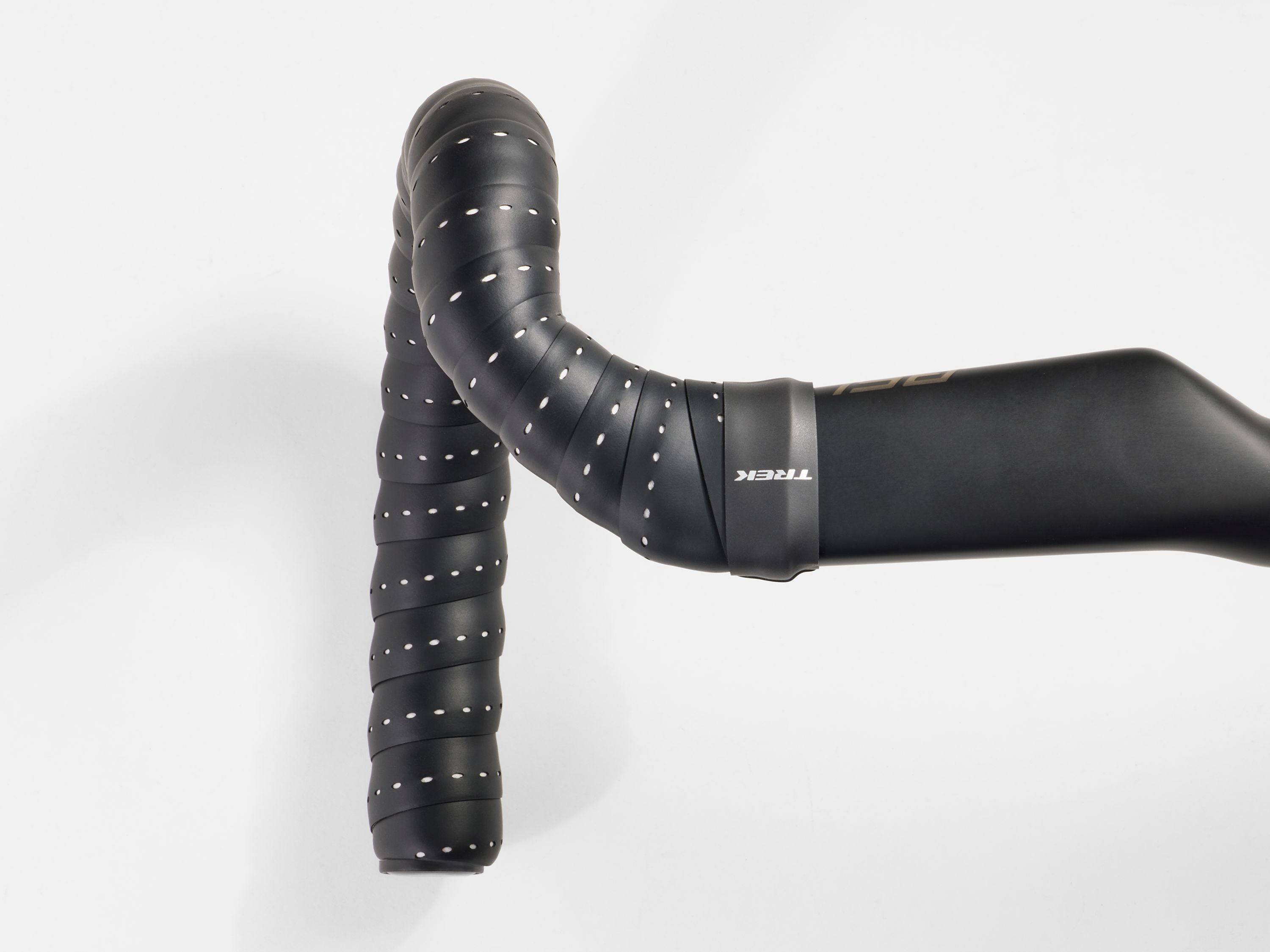 Trek Perf Line handlebar tape set for cycling, showing durable, comfortable tape wrapped on bike handlebars.