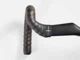 Trek Perf Line handlebar tape set for cycling, featuring durable and comfortable grips on black bike handlebars.