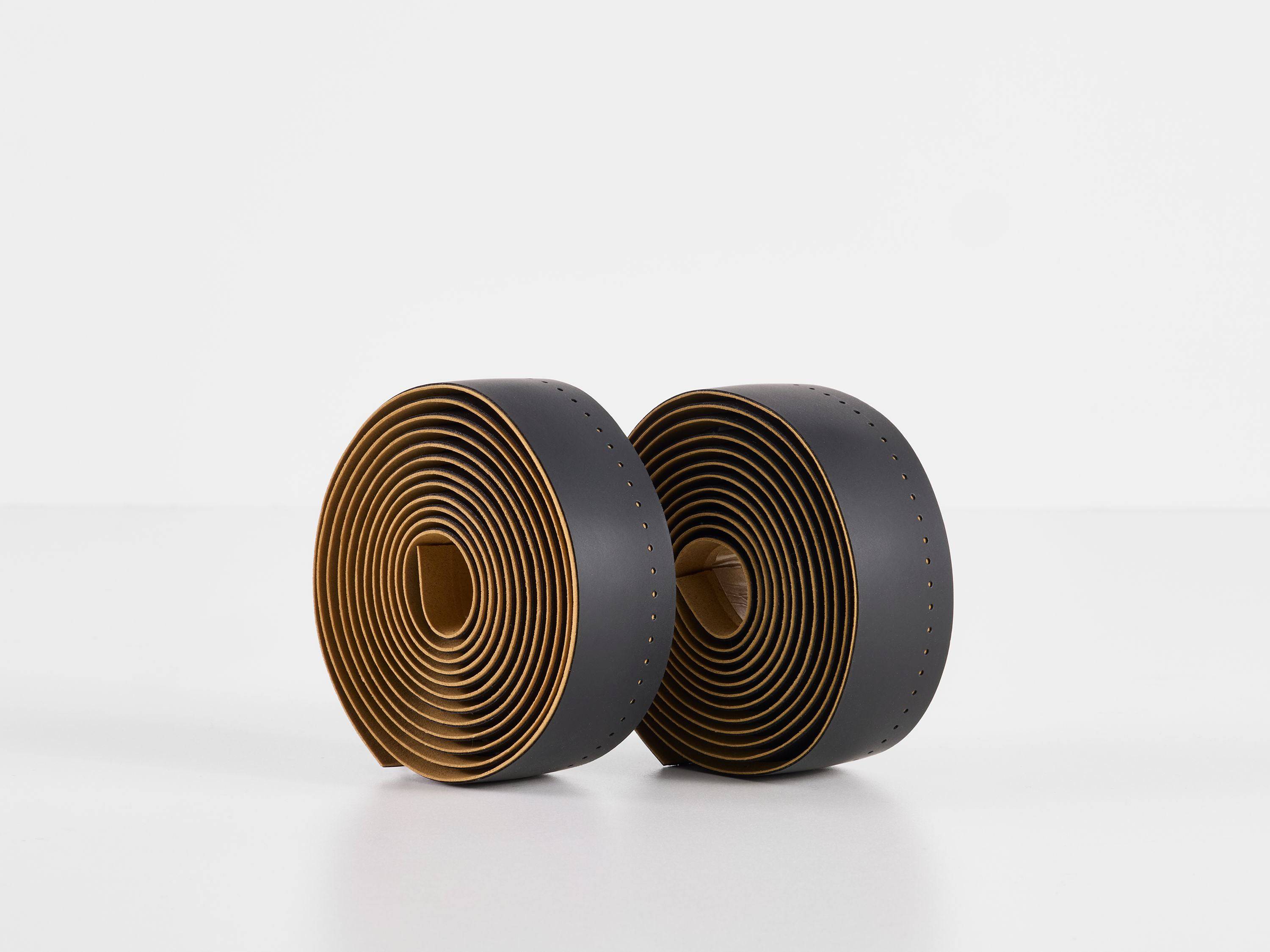 Trek Perf Line handlebar tape set for cycling, durable and comfortable bar tape attached to bike handlebars.