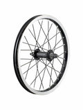 Trek Precaliber 16 kids' bike freewheel wheel replacement, MTB compatible, with gear teeth and black metal finish.