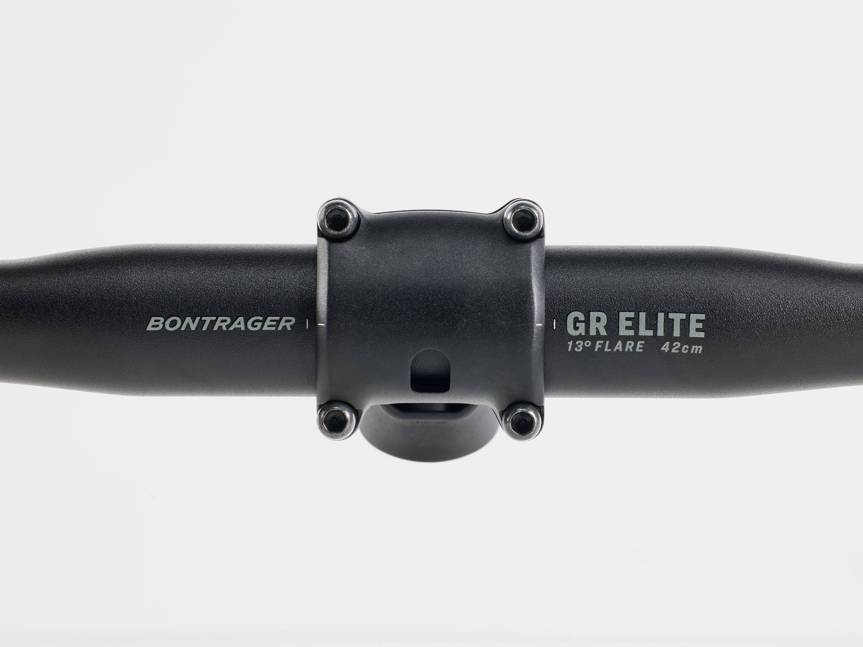 Trek RCS Pro Blendr Stem with cable routing and Blendr Duo base mounted on a road bike handlebar.