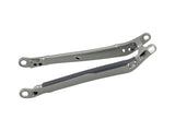 Trek 2023 Rail 29 aluminum paint match chainstays for frame replacement, shown in matte black with branding details.