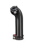 Bontrager Round Carbon Seatpost Mast Cap with 10mm ears for Trek bikes, showcasing the sleek black component with branding details