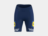 Santini Lidl-Trek women's replica race cycling shorts with team design, featuring breathable fabric and fitted athletic style.