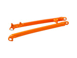 Trek Slash 29 2021 aluminum seatstay replacement component for bike frame, showcasing the lightweight aluminum tube and mounting points.
