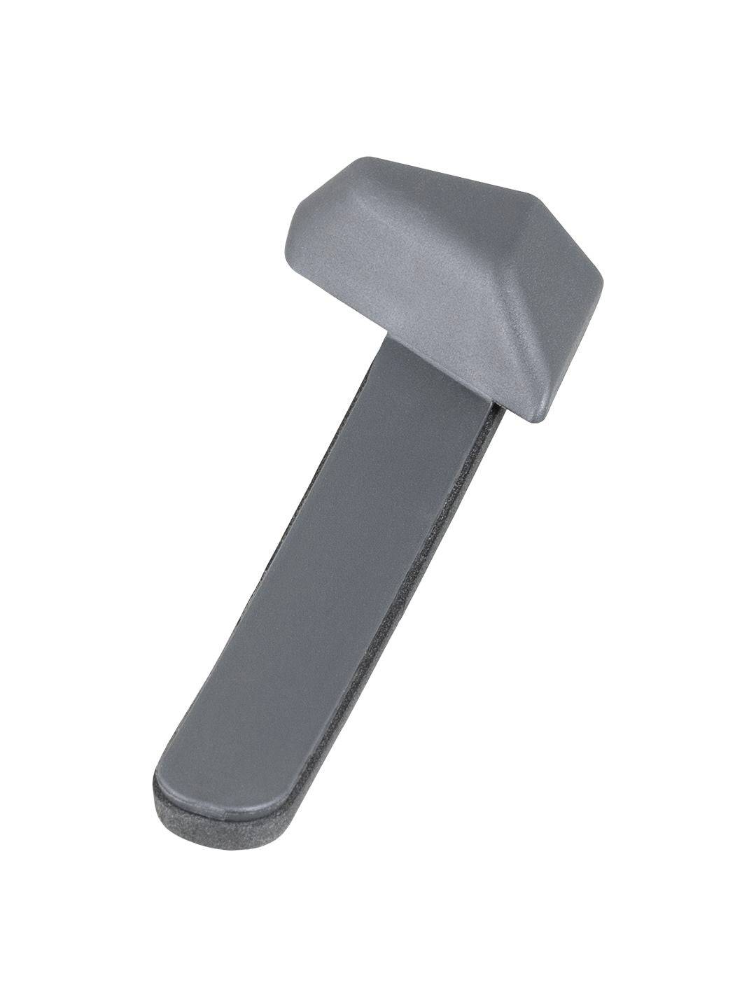 Trek Speed Concept bar extension bolt cover showing a close-up of black protective caps on bicycle components.