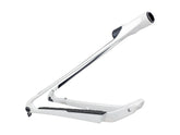 Trek Supercaliber 29 mountain bike swingarm assembly in medium size, showing the black component with detailed features.