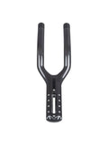 Trek Aero handlebar with TT Mono extensions and 6mm hardware for road bikes, shown with aerodynamic design and mounting hardware.