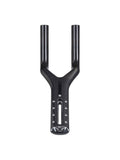 Trek Aero handlebar with TT Mono extensions and 6mm hardware for road bikes, showcasing sleek aerodynamic design and mounting hardware.