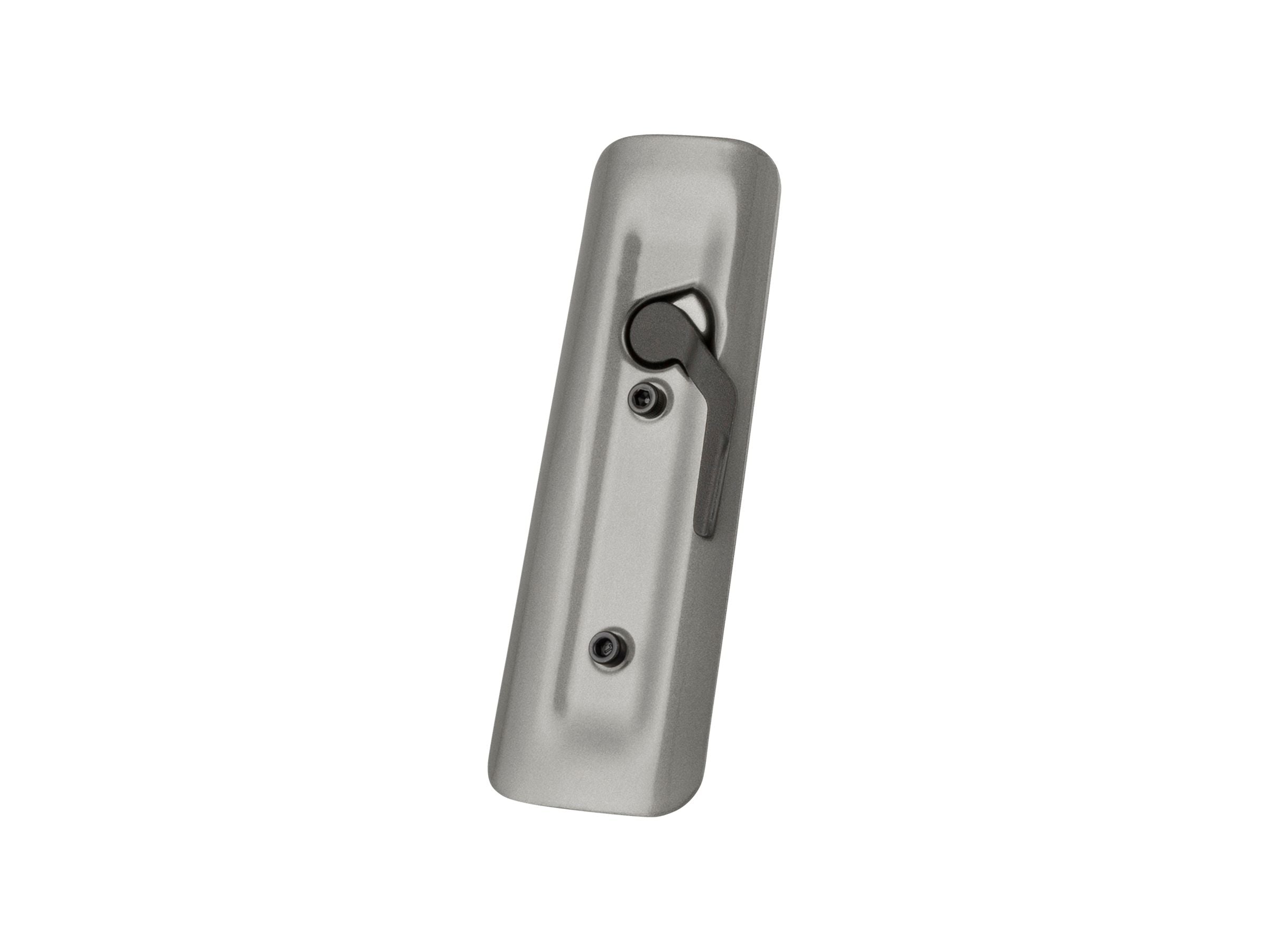 Trek Top Fuel 29 Gen 3 alloy frame paint-matched storage door cover for components on mountain bike.