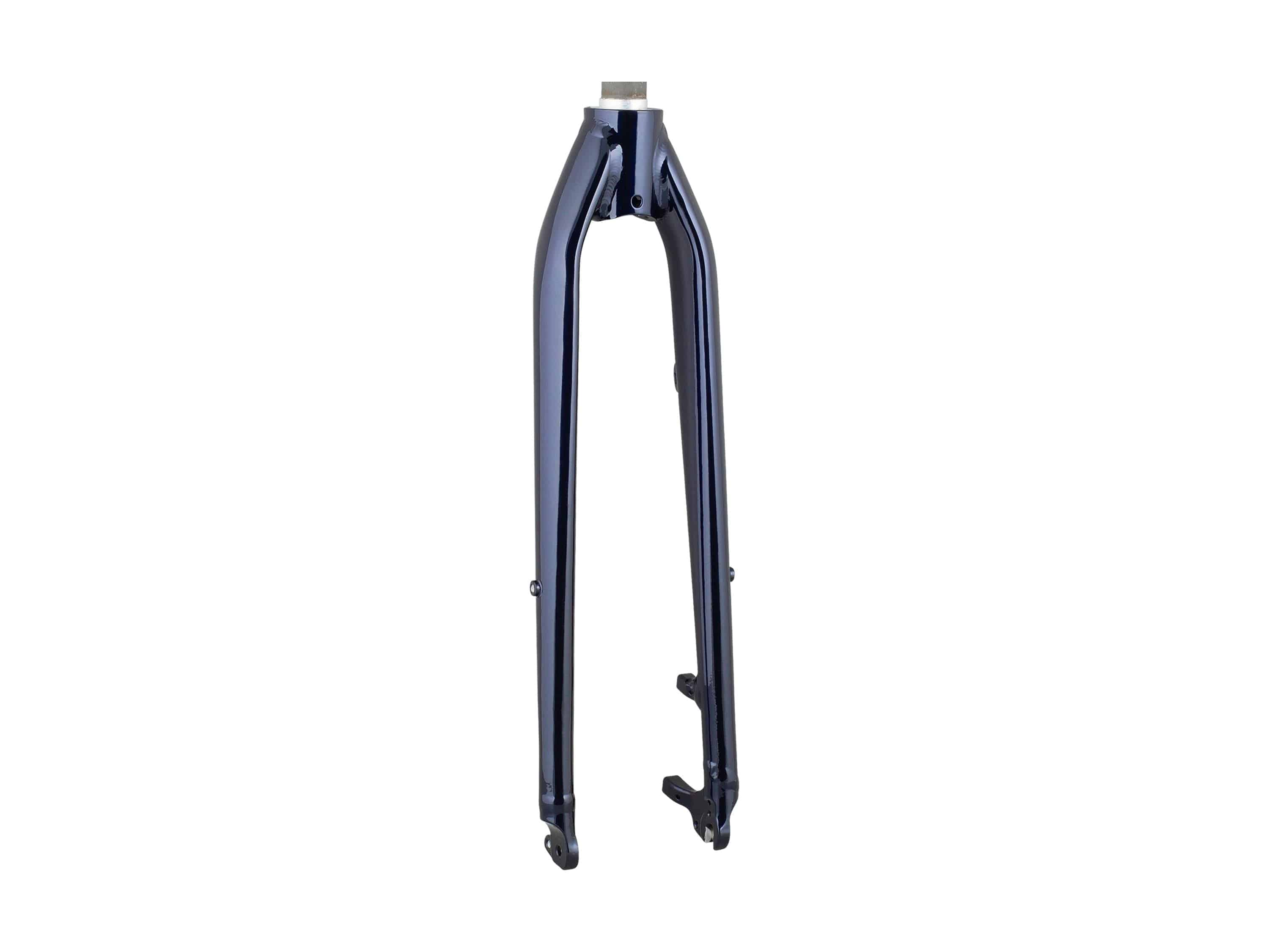 Trek Verve+ 4S threaded rigid fork for road bikes, showing durable steel construction and precise steering features.