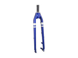 Trek Verve Disc 2024 aluminum threadless rigid fork for road bikes, black finish, lightweight and durable bike component.