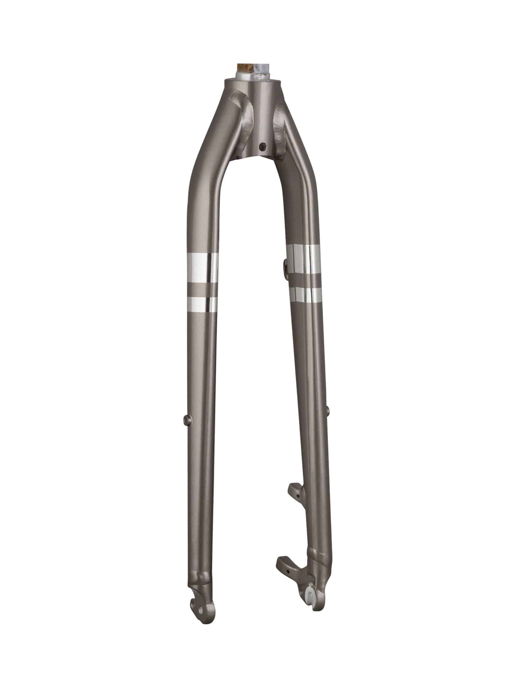 Trek Verve 2021 aluminum 700C disc brake forks for road bikes, showing the lightweight fork with disc brake mounts.