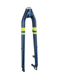 Trek Verve 2021 aluminum 700C disc brake fork for road bikes, showing the sleek black fork with disc brake mount and suspension details.