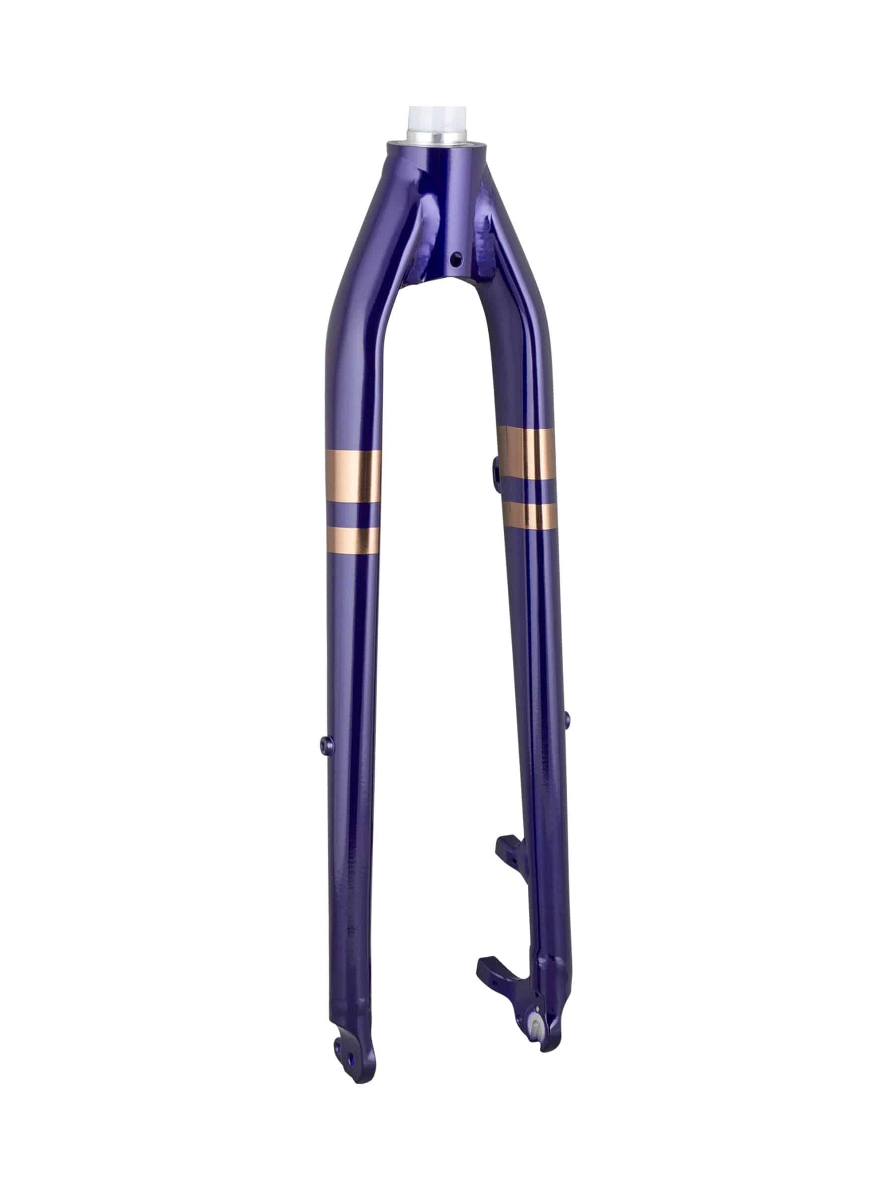 Trek Verve 2021 aluminum disc brake forks for road bikes, lightweight and durable bike component with disc brake mounts.