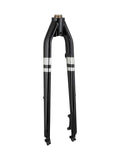 Trek Verve Steel 700C disc brake forks for road bikes, showing the durable steel construction and mounting points.