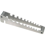 Motion Pro T-handle tool rack with 10 slots for organized workshop storage, featuring a sturdy metal frame and easy access.