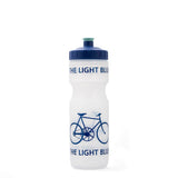 Light Blue BPA-free leak-proof sports water bottles in 600ml and 800ml sizes, featuring the Light Blue Bottles logo.