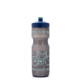 Light Blue Sport water bottle with leak-proof cap and wide mouth, designed for sports and active hydration.