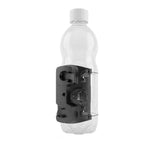 Fidlock TWIST Uni Connector for bottles, secure hydration bottle attachment, in black with twist lock mechanism.