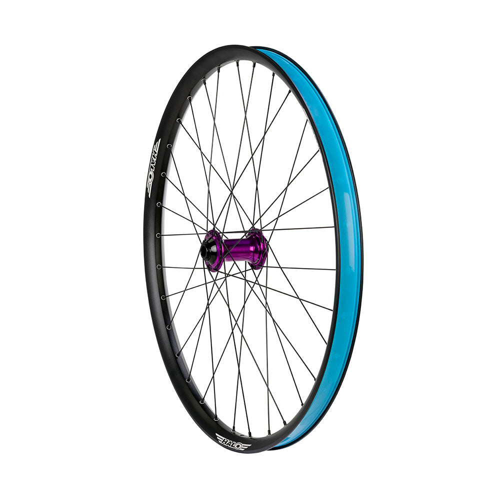 Halo Skelta Dirt Jump 26" Wheels - Purple Hubs