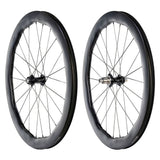 Princeton CarbonWorks Dual 5550 Evolution wheelset with white Industries hubs, suitable for road and gravel cycling.