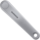 Shimano FC-E5000 crank arm, 170mm length, genuine replacement component for smooth pedaling on bicycle drivetrain.