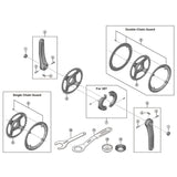 Shimano Spares FC-E6100 right hand crank arm unit