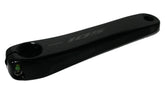 Shimano 105 FC-R7100 left hand crank arm, 165mm, for 12-speed road bike components, showing the crank arm and Shimano branding.