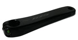 Shimano 105 FC-R7100 left hand crank arm, 165mm, for 12-speed road bike components, showing the crank arm and Shimano branding.