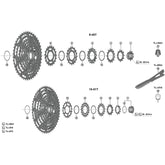 Shimano Spares CS-M8200-12 sprocket 17T N