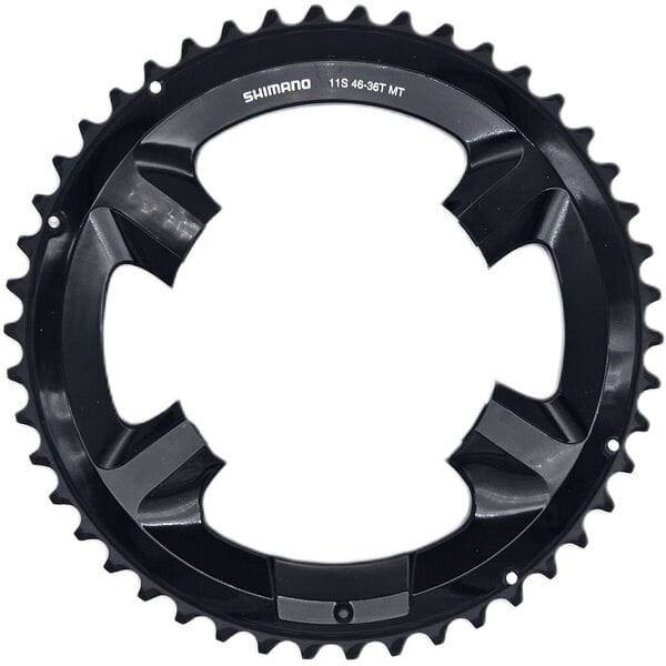 Shimano FC-RS510 11-speed road bike chainring, genuine replacement component, with silver finish and gear teeth visible.