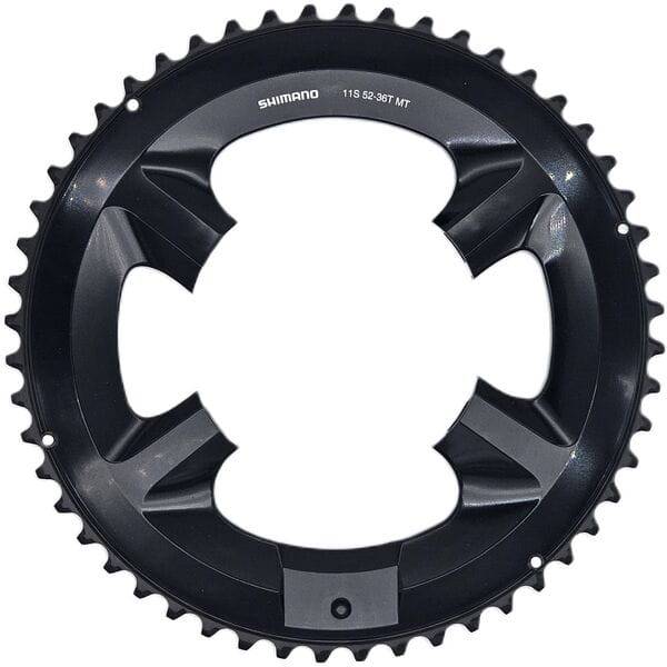Shimano FC-RS510 11-speed road bike chainring, genuine replacement component, with black finish and gear teeth visible.