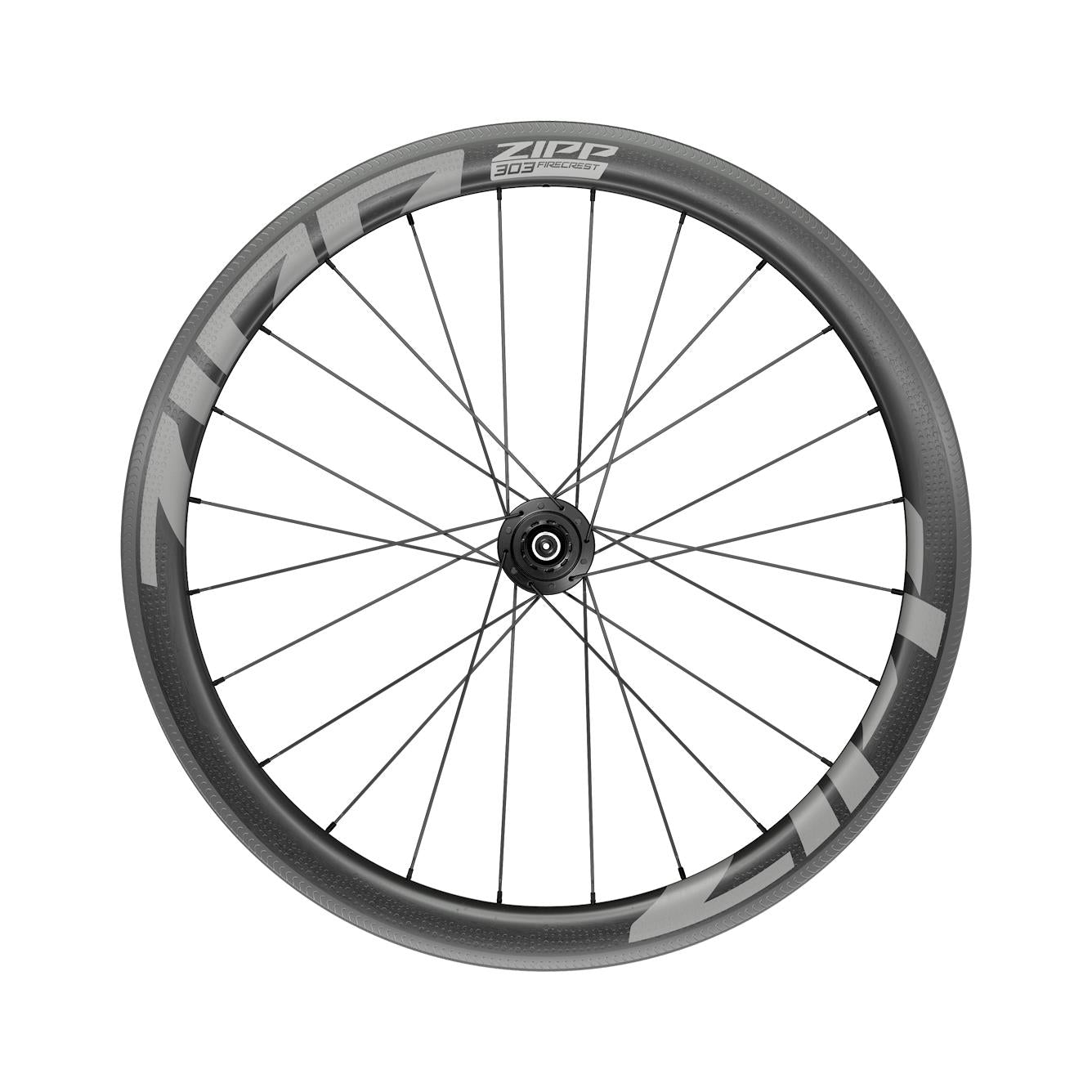 Zipp 303 Firecrest Carbon Tubeless Rim Brake 700c Rear 24Spokes SRAM 10/11sp Quick Release Standard Graphic A1