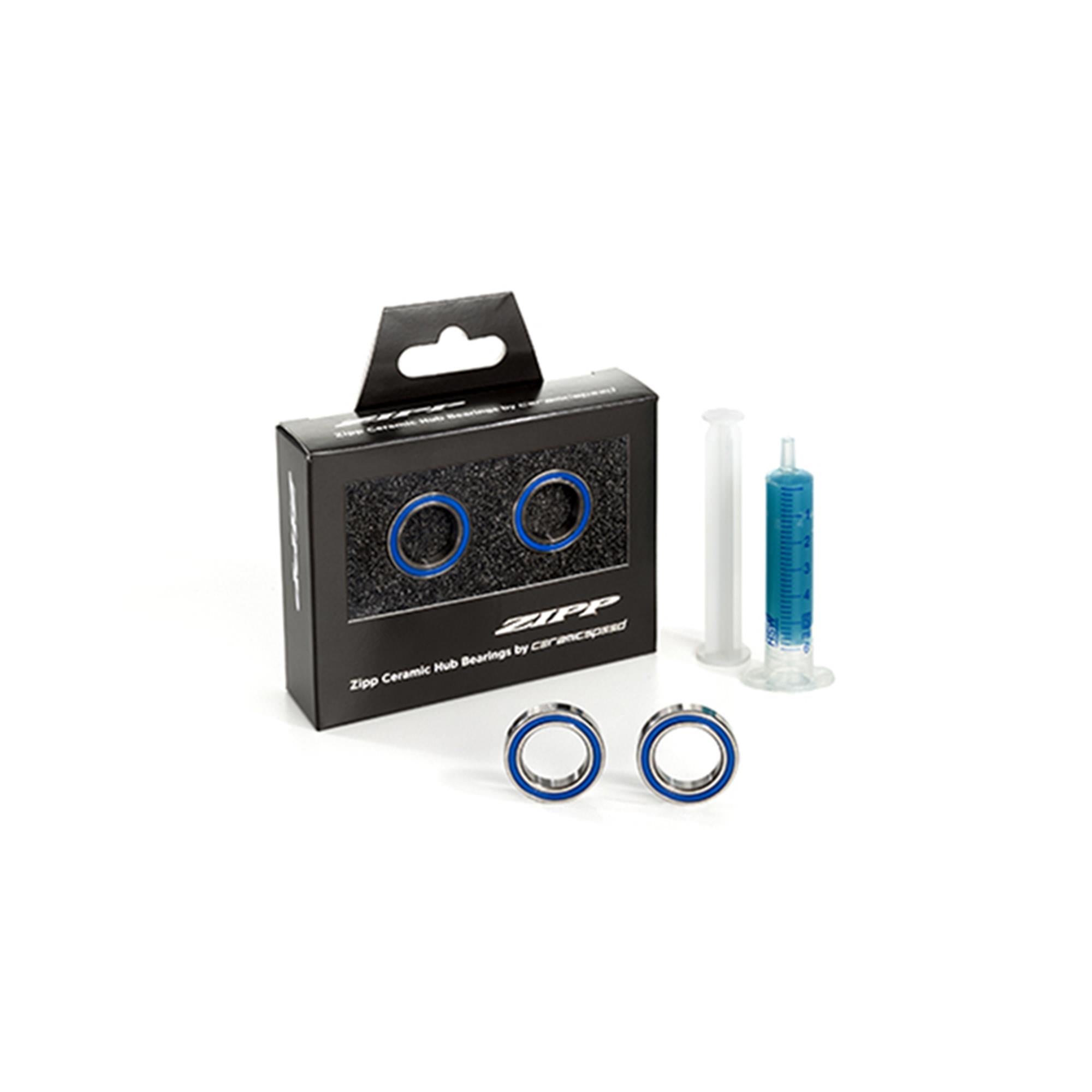 ZIPP CeramicSpeed Bearing Kit - 61803 Modified - ZIPP 77 Front Hub Shell and 177 Rear Free Hub Body (includes bearings and one grease syringe)