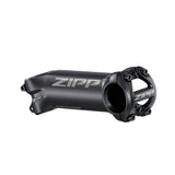 Zipp Service Course SL Stem with 17° angle and universal faceplate for road bikes, showing sleek black design and sturdy build.