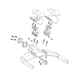 Zipp Spare - Handlebar Vuka Aero C1 Armrest Kit Both Sides