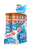 High5 ZERO Hydration electrolyte tablets in orange-cherry flavor, sugar-free vitamin C, 8 tubes with 20 tabs each.