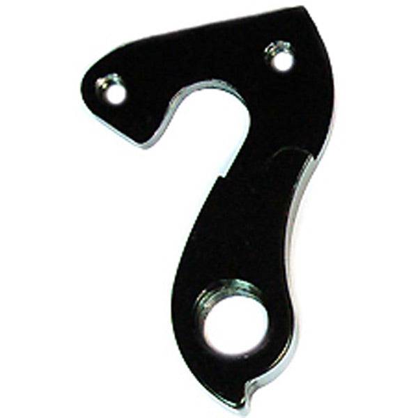 Wheels Manufacturing replaceable derailleur hanger dropout, CNC machined bike component for precise derailleur alignment.