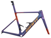 Giant Propel Advanced SL-FF 2027 aerodynamic road bike frame in sleek black and red with lightweight carbon construction.