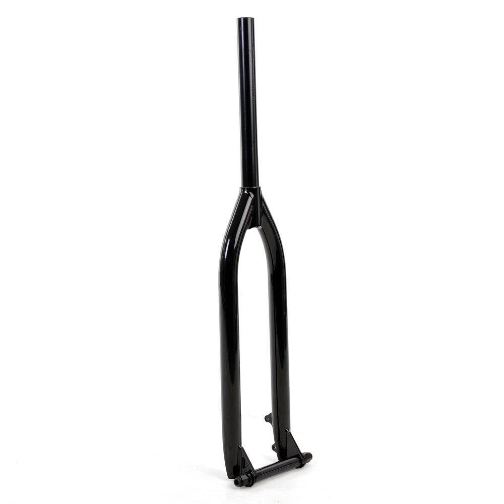 Identiti Rebate 1420 Jump XL MTB dirt jump forks with disc mounts, showcasing sturdy suspension components for mountain biking.