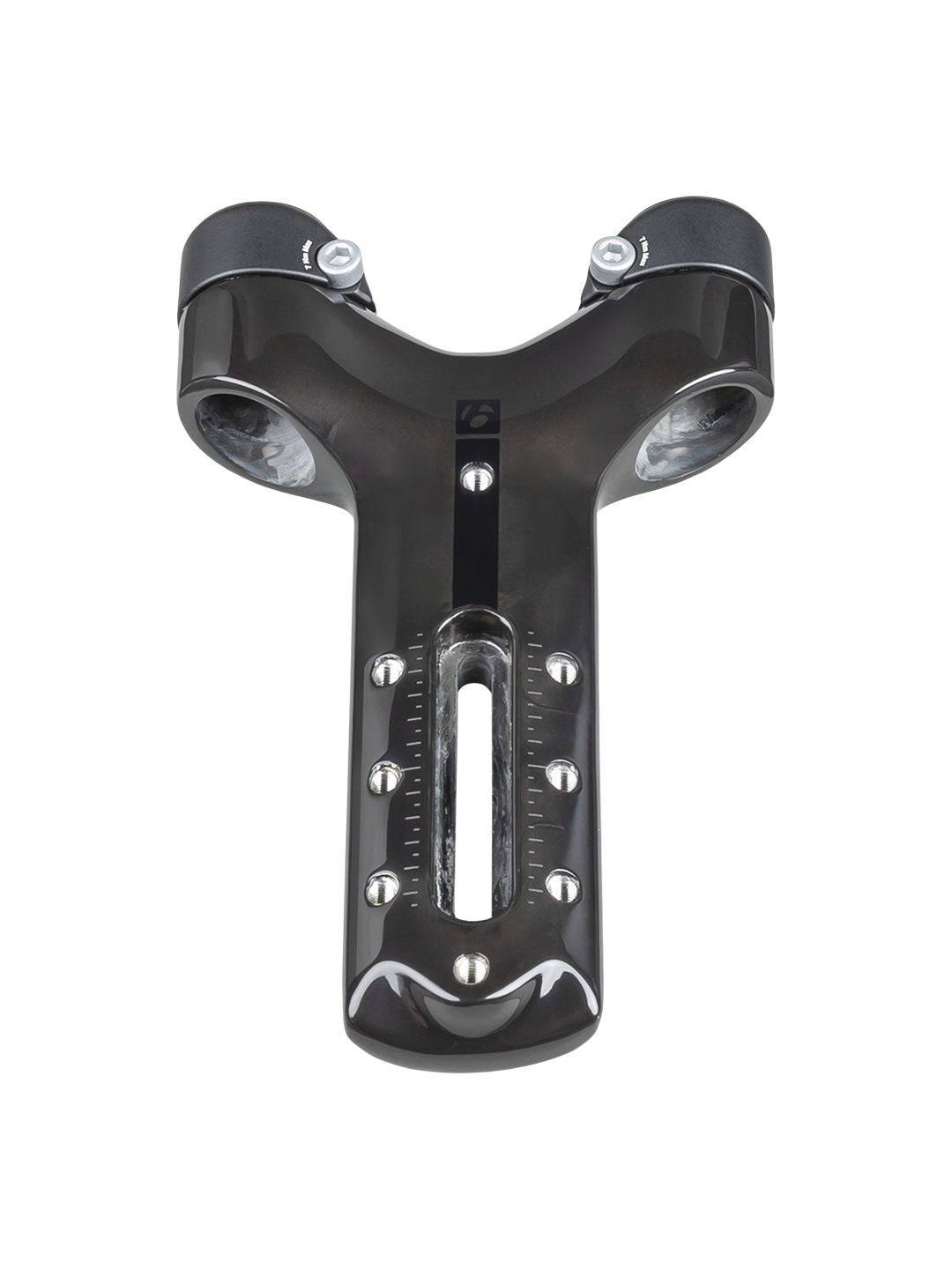 Trek Aero handlebar with TT Mono extensions and 6mm hardware for road bikes, shown with sleek aerodynamic design.