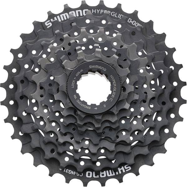 Shimano Acera 8-speed cassette with Hyperglide sprockets, 11-32T gear range for mountain bike components