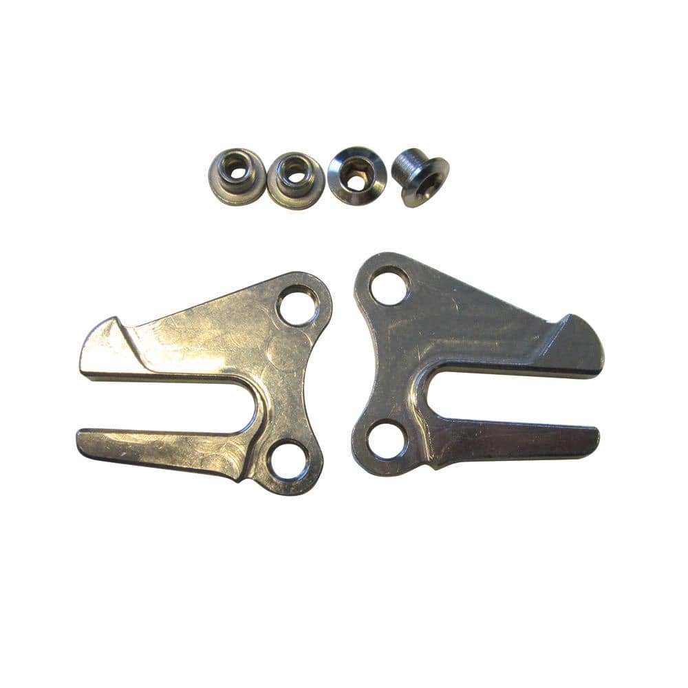 Surly MDS Dropouts bike frame spares for Karate Monkey, Krampus, Instigator, Ice Cream Truck, showing close-up of component details.