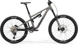 Merida One-Sixty FR 800 MY26 full suspension mountain bike with Shimano Deore M6100, showing the frame, front suspension, and knobby tires.