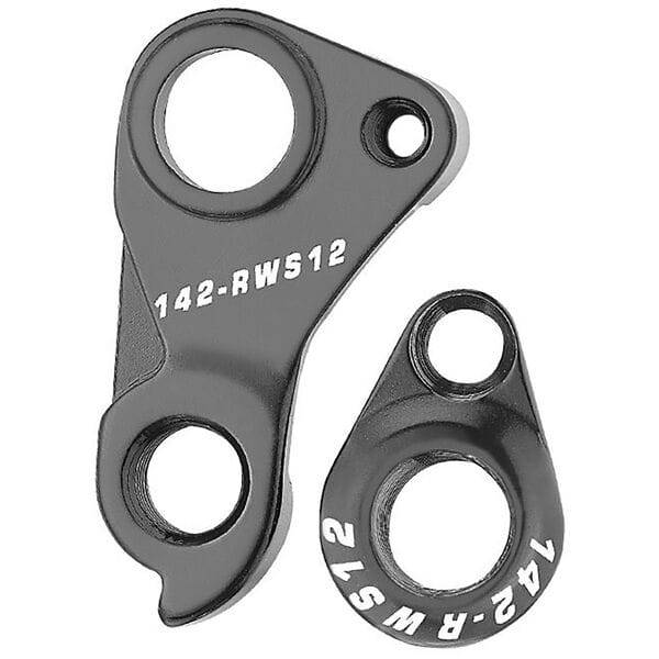 M Part Gear Hanger Scott with Axle Cap for bike frame protection, durable component for bicycle gear shifting and maintenance.