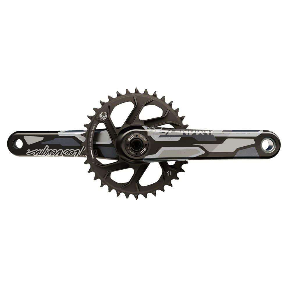 TRUVATIV Crank Descendant CoLab Troy Lee Designs Eagle All Downhill DUB83 12s With Direct Mount 36t X-SYNC 2 CNC Chainring | Swinnerton Cycles