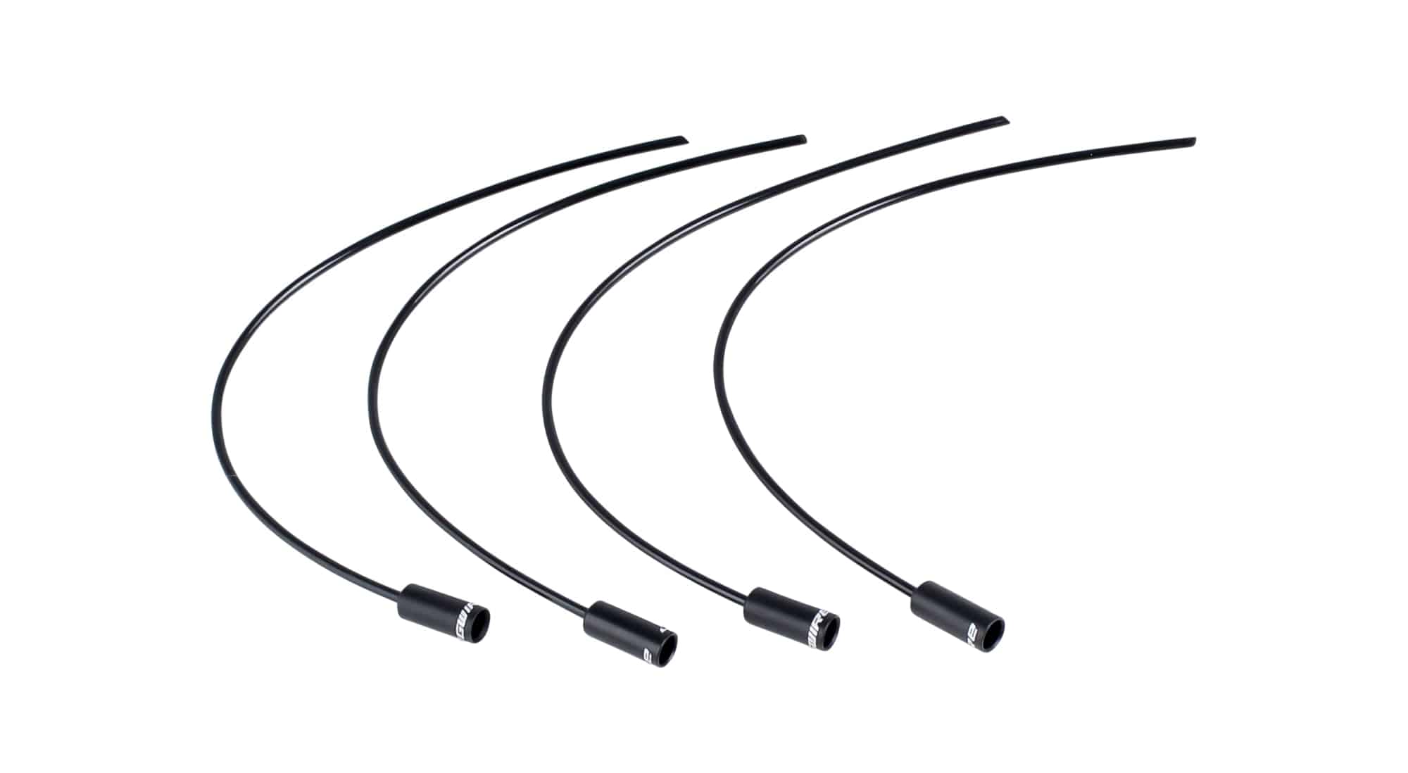 Jagwire 150mm Nosed 4mm Ferrules Pack of 4 Grey One size | Swinnerton Cycles